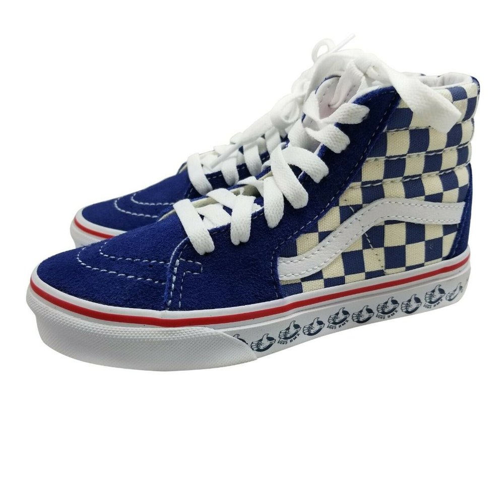 Vans x BMX Sk8-Hi Zip 40th Anniversary Check Blue